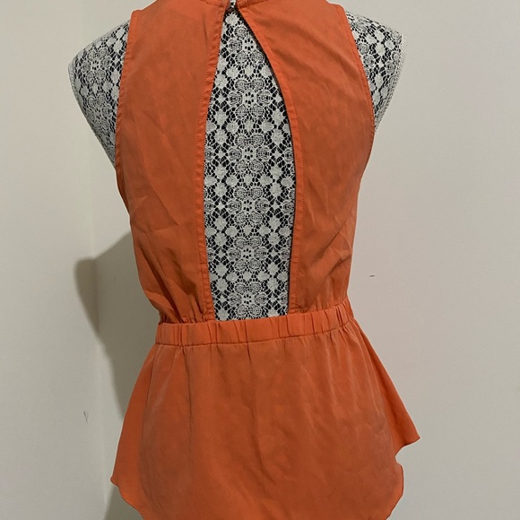 RETROD Peplum Blouse with Open Back - Picture 1 of 4